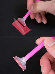 10 Gói Keo Dán Tranh Gắn Đá, 2 X 4cm Silicone Màu Hồng Cho Tranh Gắn Đá - Hồng - Xem 1