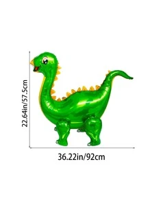 1 Miếng Khủng long 4D Bóng bay giấy bạc - Nhiều màu - Xem 6