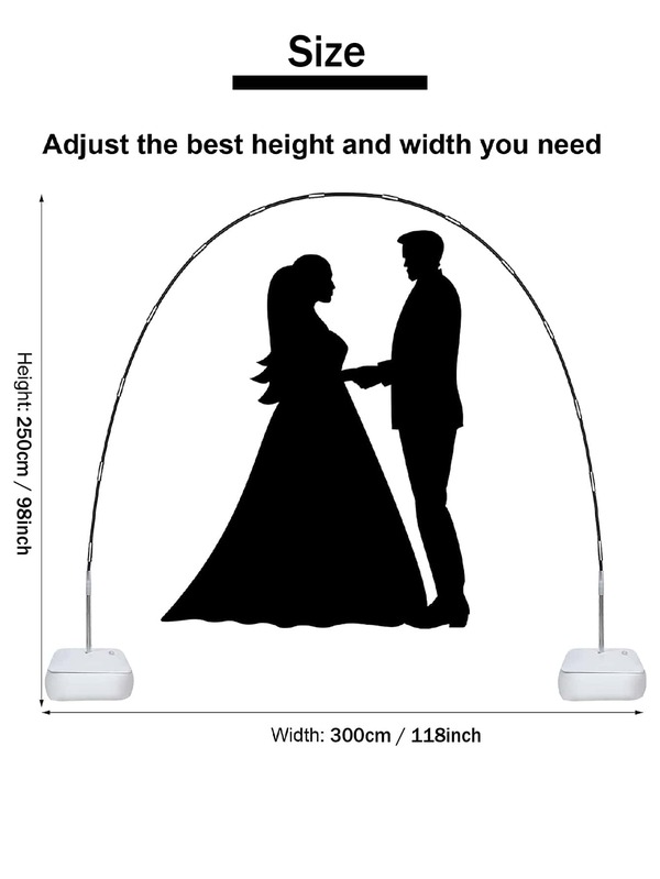 84pcs Balloon Arch Stand With Water Fillable Base SHEIN UK