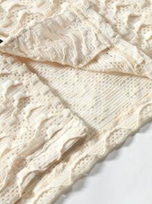 Manfinity RSRT Áo sơ mi Nam Nút phía trước màu trơn Giải trí - Màu be - Xem 5