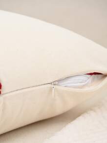 1 Vỏ gối bện bằng vải polyester hoặc Vỏ gối thắt lưng - Đỏ - Xem 7
