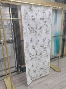 Rèm tắm họa tiết đá cẩm thạch, Rèm tắm chống thấm nước hiện đại cho phòng tắm Trang trí phòng tắm Trang trí mùa thu Phụ kiện phòng tắm Trở lại trường học - Nhiều màu - Xem 2