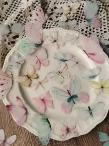 40 miếng dán hình con bướm - Nhiều màu - Xem 1