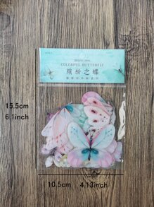 40 miếng dán hình con bướm - Nhiều màu - Xem 3