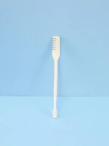 1 件 2 合 1 鼻毛修剪器刀头保护剃刀脱毛，迷你尺寸去除多余鼻毛，双头设计清洁和脱毛