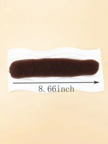 1pc Solid Hair Roller Tool - Coffee Brown - View 5