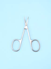 Set de tijeras de manicura para cutículas de uñas de acero inoxidable curvado, herramienta de belleza para pedicura multiusos para uñas, piel seca, 1 pieza - Plateado - Ver 7