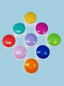 1pc Voice Recordable Doorbell Design Random Pet Toy For Dog And Cat For Play - Multicolor - View 3