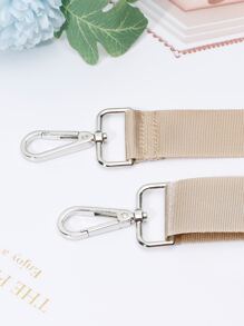 Solid Colour Bag Strap Minimalist Adjustable - Khaki - View 3