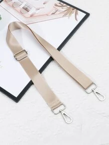 Solid Colour Bag Strap Minimalist Adjustable - Khaki - View 4