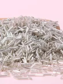 600 pcs de contas mágicas de vidro de 2 * 7 mm Material de bordado cruzado DIY para fazer pulseiras e colares