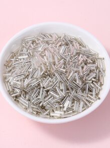 600 pcs de contas mágicas de vidro de 2 * 7 mm Material de bordado cruzado DIY para fazer pulseiras e colares