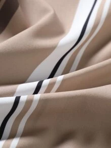 Manfinity Homme Áo sơ mi Nam Nút phía trước Sọc Giải trí - Nhiều màu - Xem 7