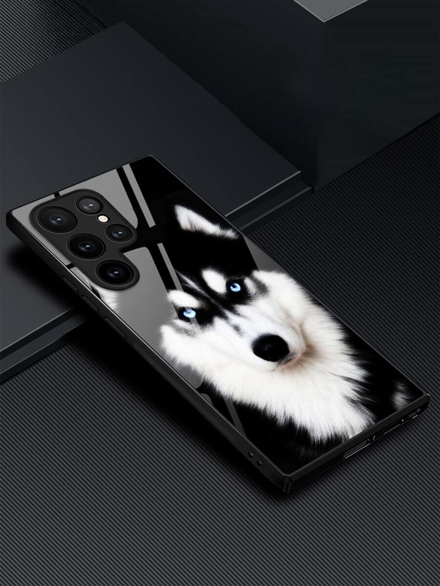 小狗樣式手機殼 - 彩色 - 查看 1