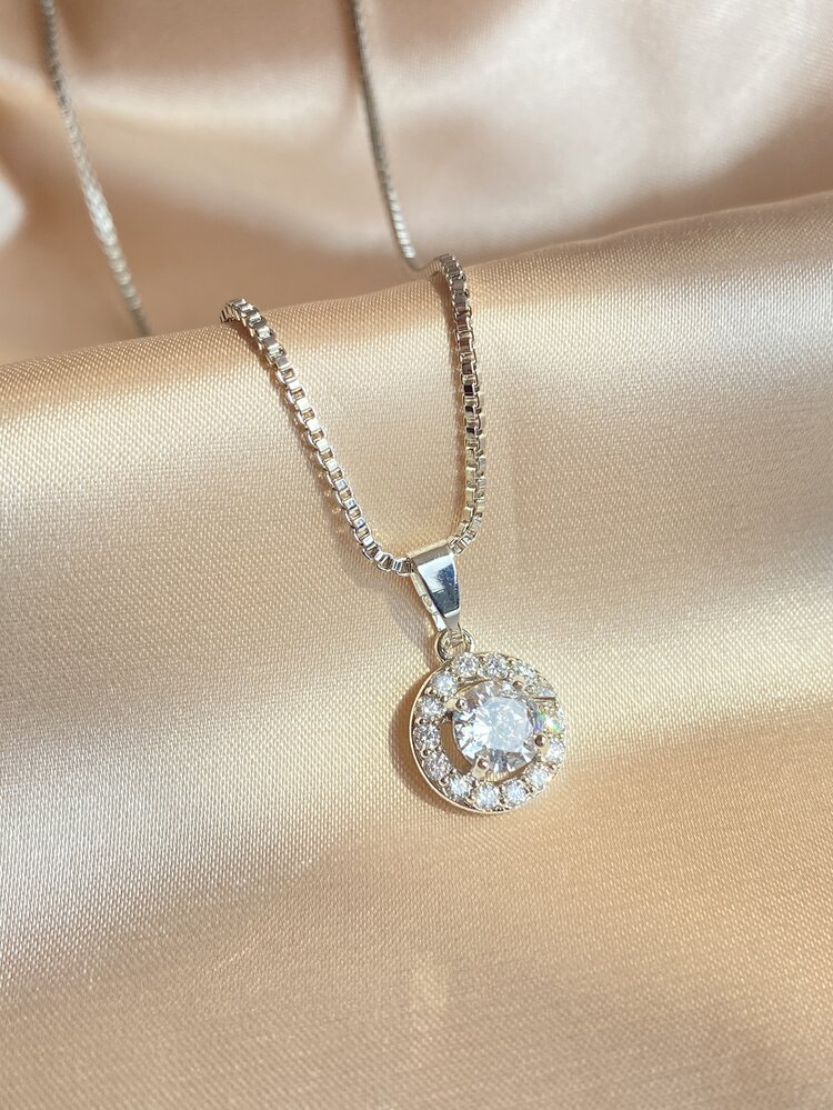 rakol 4pcs/set Glamorous Cubic Zirconia Decor Jewelry Set For Women For Daily Decoration For Party Banquet Wedding