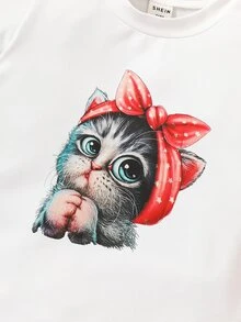 Tops em bé Hoạt hình - trắng - Xem 7