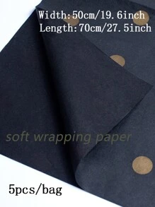 5 cái Polka Dot Pattern Flower Wrapping Paper - Nhiều màu - Xem 3