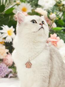 PETSIN 1 Ngọc Trai Giả Trang Trí Nơ Trang Trí Vòng Cổ Thú Cưng Cho Chó Mèo Để Trang Trí - Xem 2