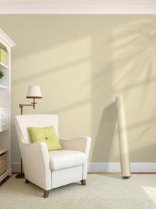 1 Cuộn Giấy Dán Tường Đồng Màu Dán Tường Tự Dính Màu Be Trang Trí Nhà - Màu be - Xem 1