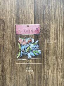 40 入組蜻蜓圖案貼紙，簡單多用途貼紙，適用於DIY工藝品、裝飾品、手帳 - 彩色 - 查看 5