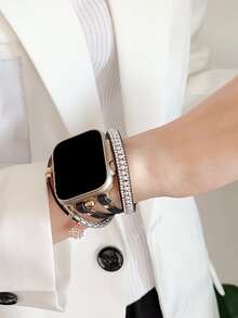 Correa de reloj compatible con Apple Watch con margarita - Multicolor - Ver 2