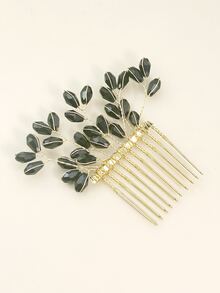 1入組女士水晶裝飾時尚髮夾用於髮飾