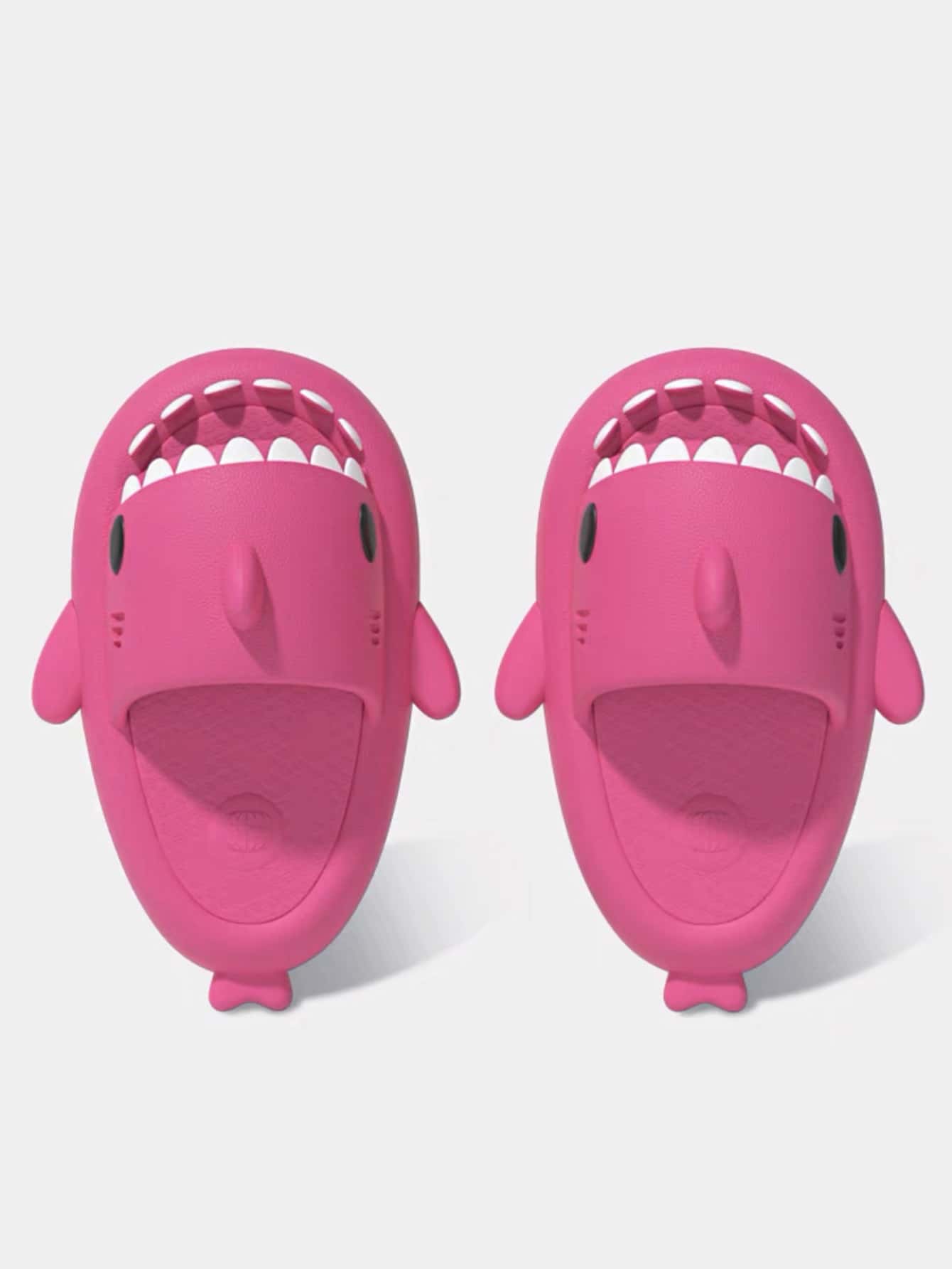 Women Cartoon Shark Design Slides, Preppy Slides SHEIN USA