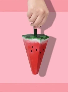 2pcs Watermelon Print Umbrella Design Gift Box, Creative Candy Box For Party - Multicolor - View 3