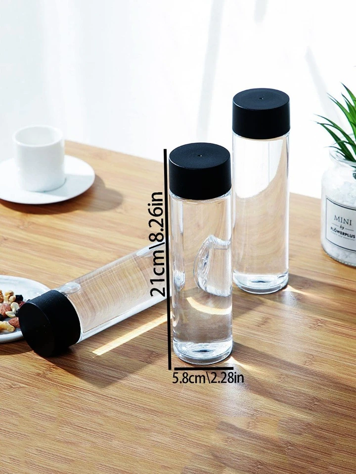 1個 クリア 使い捨て 水筒 , 500ML 使い捨て ドリンクボトル 用 