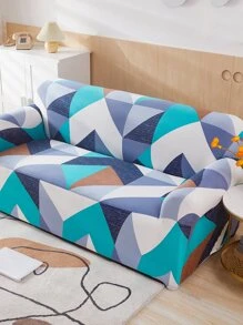 1 Họa Tiết Hình Học Ghế Sofa Đệm, Hiện Đại Polyester Ghế Sofa Đệm Cho Gia Đình, Tất Cả Các Mùa - Nhiều màu - Xem 4