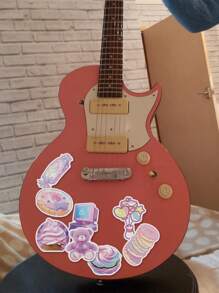 1包混合圖案什錦貼紙創意多用途貼紙適合在家DIY工藝品 - 彩色 - 查看 2