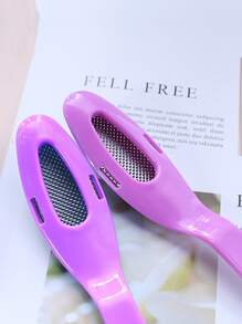 Stainless Steel Double-Headed Foot Scrubbing Board Foot Scrubbing Stone Foot Brush To Remove Dead Skin File Foot Bottom To Remove Calluses Tools Pedicure Tool - Multicolor - View 1