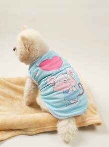 1PC Đồ Họa Hoạt Hình Bể Thú Cưng Cho Chó Và Mèo Cho Mùa Hè - Nhiều màu - Xem 4