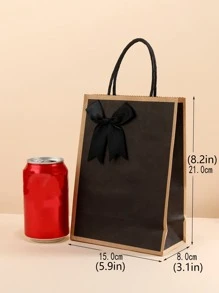 Túi quà tặng trang trí 4 cái - Nhiều màu - Xem 4