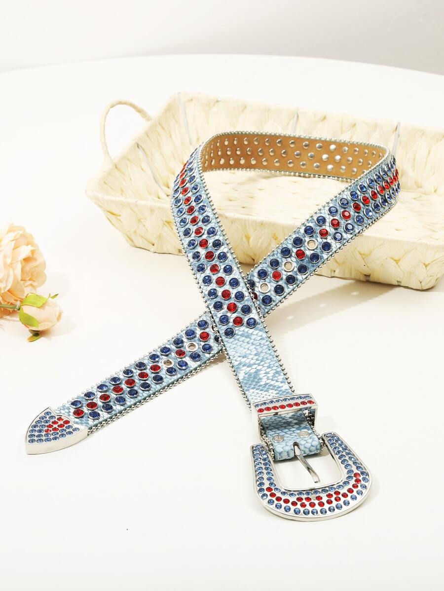 Geometric Embroidered Belt | SHEIN USA