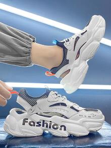 女士字母細節運動運動涼鞋