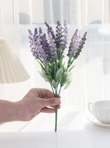 1入組/3入組人工花泡沫薰衣草秋季裝飾婚禮裝飾新娘手拿花材質手腕花DIY花環材料草帽配件家庭用餐室臥室廁所花瓶裝飾室外花園生日派對裝飾 - 彩色 - 查看 3