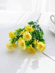 1 Bó Hoa Nhân Tạo Bằng Nhựa, Bó Hoa Nhân Tạo Lãng Mạn Cho Trang Trí Nhà - Nhiều màu - Xem 4