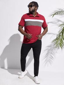 Manfinity Men Plus Ripped Skinny Jeans - Black - View 4