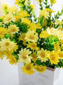 1 Bó Hoa Nhân Tạo Bằng Nhựa, Bó Hoa Nhân Tạo Lãng Mạn Cho Trang Trí Nhà - Nhiều màu - Xem 7