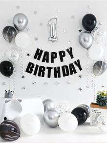 22pcs Birthday Decorative Balloon Set - Multicolor - View 1