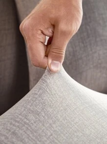 1入組滌綸沙發套帶1入組枕套無填充物極簡灰色彈力沙發套四季皆宜 - 米色 - 查看 5