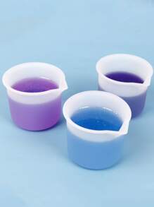 1 件 50 毫升硅胶模具，创意量杯形 DIY 硅胶模具，用于工艺品 - 白色 - 查看 4