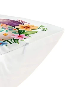 Vải Đệm, Hoa Dễ Thương & In Hình Trứng Trang Trí Ném Gối Mà Không Cần Chất Độn Cho Tiệc Phục Sinh - Nhiều màu - Xem 3