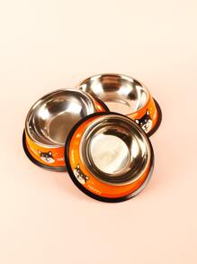 1入組卡通圖案隨機寵物碗 - 彩色 - 查看 2