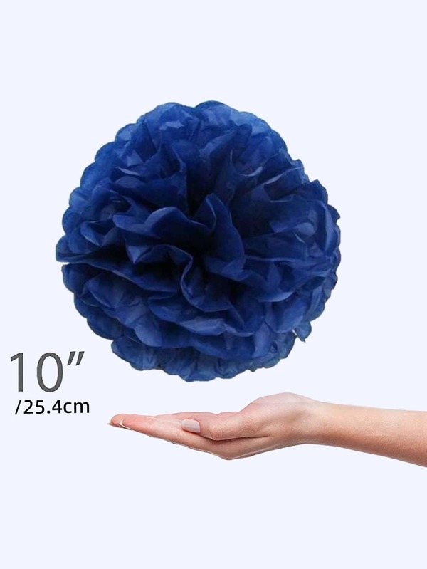 6pcs Tissue Paper Flower Ball Baby Shower Birthday Party Decoration
