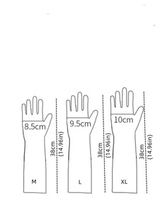 1 par de guantes de unicolor para lavar los platos, cocina, baño, hogar, artículos para el hogar