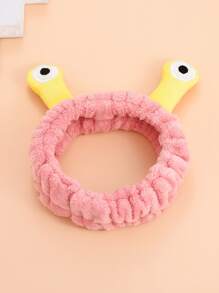 3入組卡通眼睛裝飾沐浴髮帶和沐浴腕帶現代滌綸沐浴髮帶和腕帶旅行