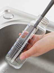 360 Degree Cleaning Power: 1pc Silicone Cup Brush For Effortless Tea Stain Removal,Kitchen,Bathroom,Home,Household Supplies