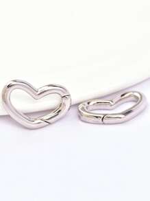 Accesorio de joya DIY en forma de corazón - Verde militar - Ver 2